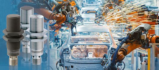 Die neuen Faktor-1-Sensoren von Contrinex gelten als resistent gegen Anhaftungen von Schweißspritzern wie etwa in der Automobilindustrie. Die neuen Faktor-1-Sensoren von Contrinex gelten als resistent gegen Anhaftungen von Schweißspritzern wie etwa in der Automobilindustrie.
