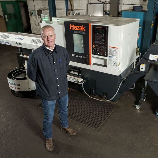 Andrew Pailor, Managing Director of JJ Hardy, says the new machine will increase turning capacity at the company’s Hartlepool site. Andrew Pailor, Managing Director of JJ Hardy, says the new machine will increase turning capacity at the company’s Hartlepool site.