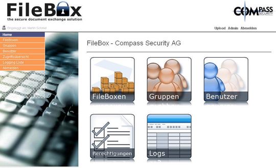 FileBox ist eine kostengünstige Alternative zu professionellen E-Mail-Verschlüsselungs-Lösungen. FileBox ist eine kostengünstige Alternative zu professionellen E-Mail-Verschlüsselungs-Lösungen.