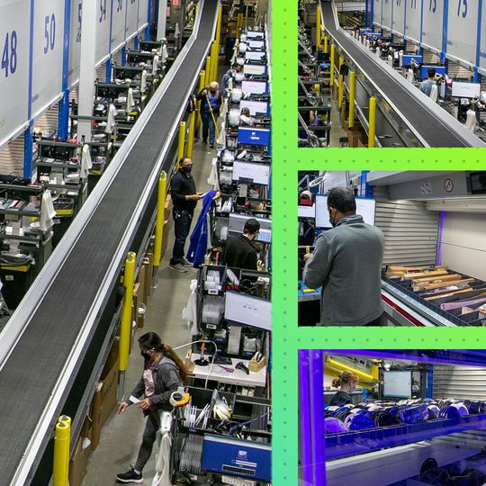 Das Distributionszentrum von Mouser: mit der größte VLM-Installation weltweit. Das Distributionszentrum von Mouser: mit der größte VLM-Installation weltweit.