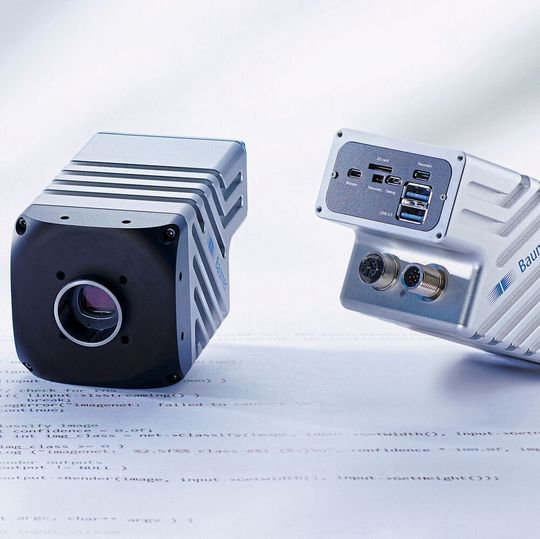 Die frei programmierbaren AX Smart Cameras kombinieren robuste Industriekameraqualität, marktführende NVIDIA-Jetson-KI-Module und leistungsstarke Sony-CMOS-Sensoren zu einer frei programmierbaren Bildverarbeitungsplattform. Die frei programmierbaren AX Smart Cameras kombinieren robuste Industriekameraqualität, marktführende NVIDIA-Jetson-KI-Module und leistungsstarke Sony-CMOS-Sensoren zu einer frei programmierbaren Bildverarbeitungsplattform.