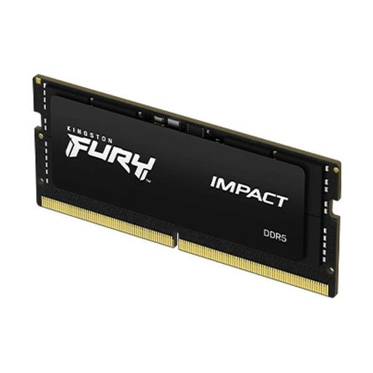 Kingston bietet in der FURY-Impact-Reihe nun auch DDR5-SODIMMs an. Kingston bietet in der FURY-Impact-Reihe nun auch DDR5-SODIMMs an.