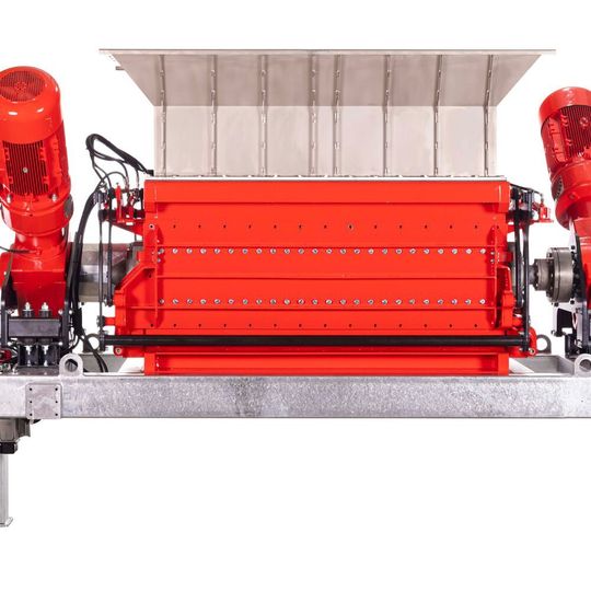 Industriezerkleinerer Red Unit XRL260 (Bildausschnitt) Industriezerkleinerer Red Unit XRL260 (Bildausschnitt)