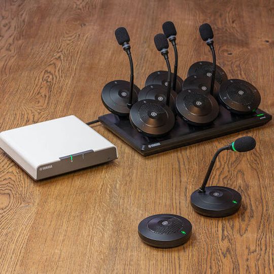 Neu im Yamaha-Portfolio: die drahtlosen Mikrofonsystemen der RM-W-Serie .