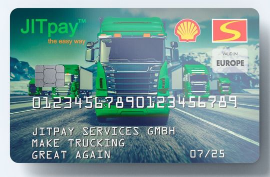 „Jitfuel“ nennt der Factoringanbieter Jitpay das Produkt seiner neuesten Kooperation mit Shell: eine Tankkarte mit den vielfältigen Vorteilen der Shell-Card, wie Parken, Waschen, Reparatur oder Reinigung eines Trucks. „Jitfuel“ nennt der Factoringanbieter Jitpay das Produkt seiner neuesten Kooperation mit Shell: eine Tankkarte mit den vielfältigen Vorteilen der Shell-Card, wie Parken, Waschen, Reparatur oder Reinigung eines Trucks.