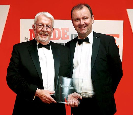 Paul Stockhill (left) with Richard Halstead, Manufacturing Growth Manager, Oxford Innovation Advice. Paul Stockhill (left) with Richard Halstead, Manufacturing Growth Manager, Oxford Innovation Advice.