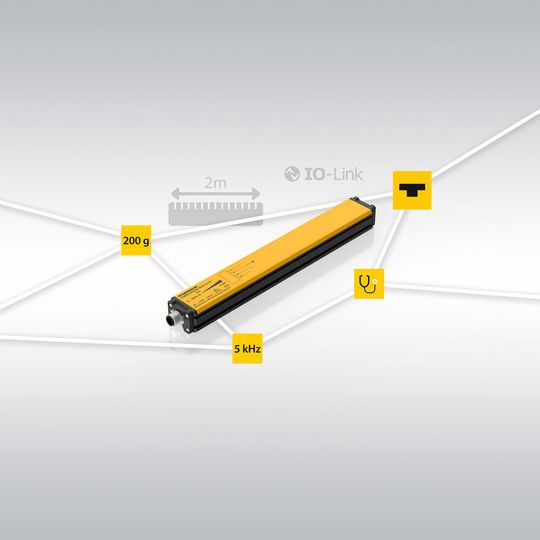 Turcks Li-Q25L vereint die Vorteile des berührungslosen Messprinzips mit den IIoT-Features durch IO-Link.