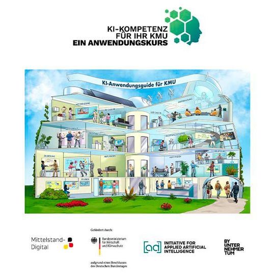 appliedAI und das BMWK wollen mit dem kostenfreien Onlinekurs die KI-Kompetenz in kleinen und mittleren Unternehmen steigern. appliedAI und das BMWK wollen mit dem kostenfreien Onlinekurs die KI-Kompetenz in kleinen und mittleren Unternehmen steigern.
