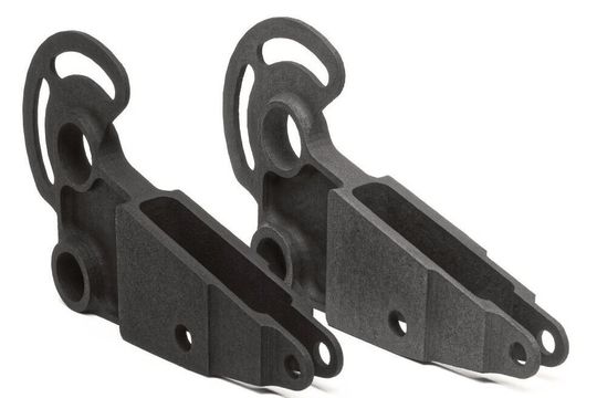 Mit dem Composite-based Additive Manufacturing (CBAM)-Verfahren von Impossible Objects gefertigte Bauteile. Mit dem Composite-based Additive Manufacturing (CBAM)-Verfahren von Impossible Objects gefertigte Bauteile.