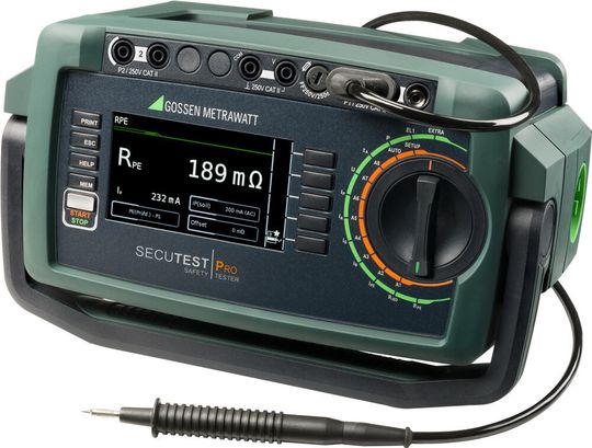 Der Secutest ST ist mit neuen Prüfsequenzen auf die aktuellen Normänderungen durch die DIN EN 50678 und DIN EN 50699 eingestellt.