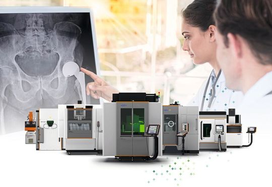 GF Machining Solutions bietet Komplettlösungen an für die hohen Ansprüche in der Medizinbranche an. GF Machining Solutions bietet Komplettlösungen an für die hohen Ansprüche in der Medizinbranche an.