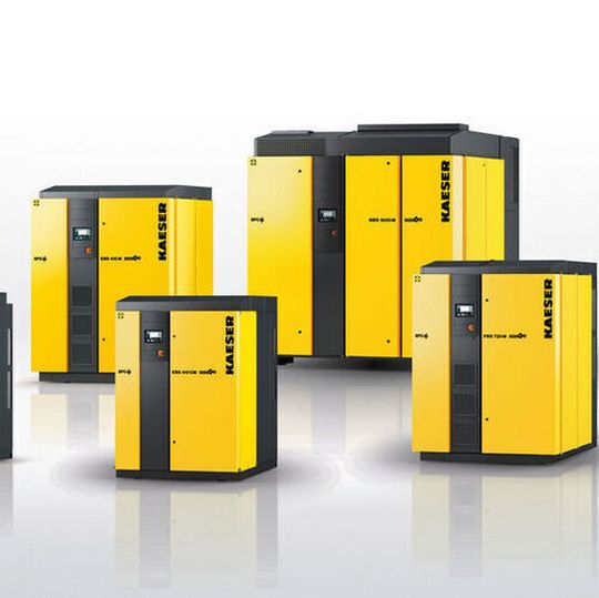 Rotary screw power from Kaeser: Powerful, quiet and energy-efficient, this range of models is capable of delivering low-pressure blower air for a wide variety of applications. Rotary screw power from Kaeser: Powerful, quiet and energy-efficient, this range of models is capable of delivering low-pressure blower air for a wide variety of applications.