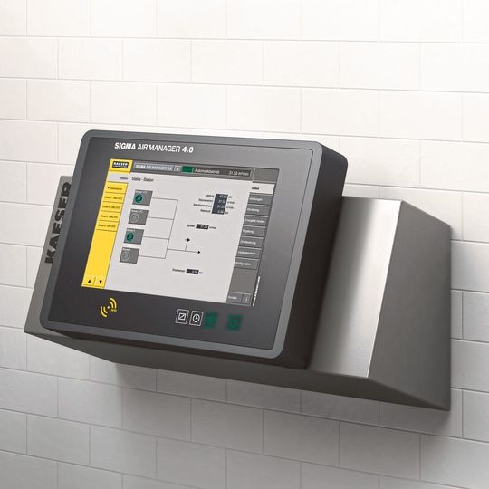 Die maschinenübergreifende Steuerung Sigma Air Manager 4.0. Die maschinenübergreifende Steuerung Sigma Air Manager 4.0.