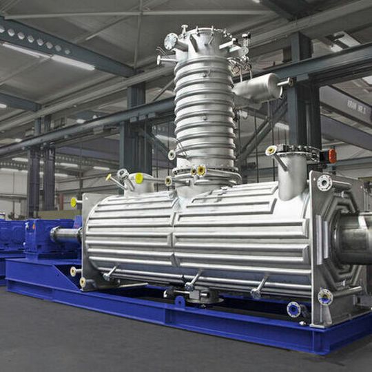 The HTC type horizontal dryer is used in the process developed by BHS-Sonthofen for recycling lithium-ion batteries. The HTC type horizontal dryer is used in the process developed by BHS-Sonthofen for recycling lithium-ion batteries.