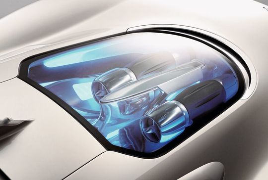 Gleich zwei Gasturbinen sollten im Konzeptfahrzeug Jaguar C-X75 den Strom für den E-Antrieb produzieren. Gleich zwei Gasturbinen sollten im Konzeptfahrzeug Jaguar C-X75 den Strom für den E-Antrieb produzieren.