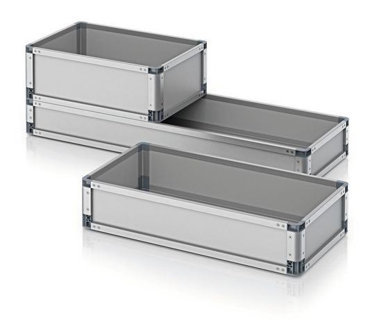 Individuell definierbare Sondermaßbehälter sind sozusagen die Kür im Produktprogramm von Auer Packaging. Individuell definierbare Sondermaßbehälter sind sozusagen die Kür im Produktprogramm von Auer Packaging.
