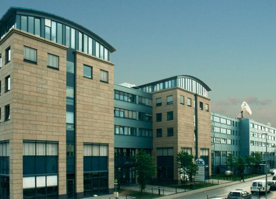 Das Cologne Broadcasting Center in Köln-Ossendorf. Das Cologne Broadcasting Center in Köln-Ossendorf.