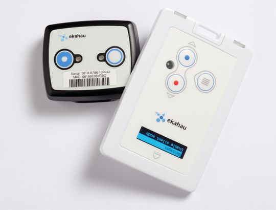 WiFi-Pager von Ekahau, Modell „T301BD“, Bild: Ekahau WiFi-Pager von Ekahau, Modell „T301BD“, Bild: Ekahau