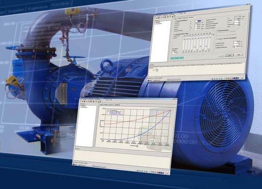 Mit PumpMon stellt Siemens eine Lösung für die Pumpenüberwachung vor; zugleich zeigt das System Möglichkeiten der Energieeinsparung auf. Bild: Siemens Mit PumpMon stellt Siemens eine Lösung für die Pumpenüberwachung vor; zugleich zeigt das System Möglichkeiten der Energieeinsparung auf. Bild: Siemens