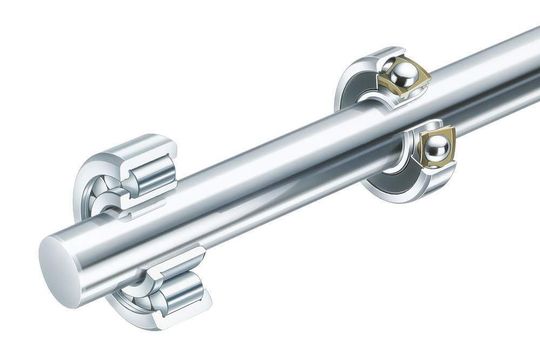 Beispielsweise: Lagerung einer Welle. Bilder: Schaeffler Gruppe Beispielsweise: Lagerung einer Welle. Bilder: Schaeffler Gruppe