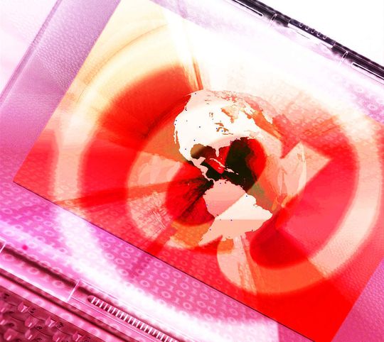 Aufgrund seiner E-Mail-Funktionalität konnte sich das Makro-Virus Melissa weltweit ausbreiten. Aufgrund seiner E-Mail-Funktionalität konnte sich das Makro-Virus Melissa weltweit ausbreiten.