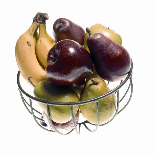 Abb. 1: Durch NIR-Spektroskopie lassen sich beispielsweise Druck- oder Stoßstellen an Obst detektieren. Abb. 1: Durch NIR-Spektroskopie lassen sich beispielsweise Druck- oder Stoßstellen an Obst detektieren.