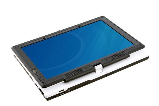 Der Viento 6412c2 tab von Agando ist Notebook und Tablet-PC in einem. Der Viento 6412c2 tab von Agando ist Notebook und Tablet-PC in einem.