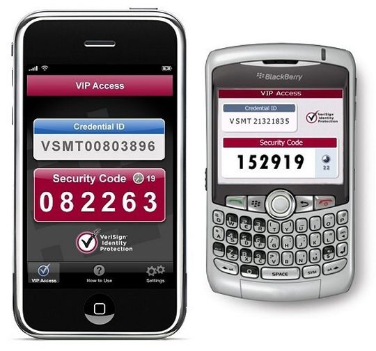 Die Mobile Security Token Anwendung von Verisign gibt es ab sofort kostenlos für iPhone, Blackberry und andere Smartphones. Die Mobile Security Token Anwendung von Verisign gibt es ab sofort kostenlos für iPhone, Blackberry und andere Smartphones.