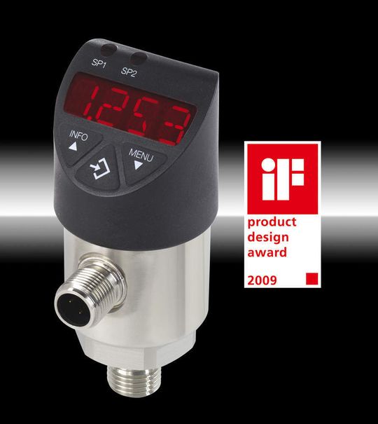 Der elektronische Druckschalter mit Anzeige vom Typ PSD-30 von Wika wurde mit dem iF product design award ausgezeichnet. Der elektronische Druckschalter mit Anzeige vom Typ PSD-30 von Wika wurde mit dem iF product design award ausgezeichnet.