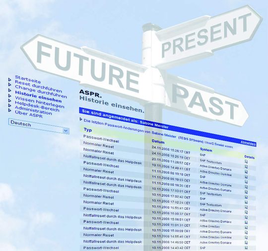 Festgehalten: Mit dem Passwort-Reset-Tool Tesis ASPR lassen sich nun noch mehr sicherheitsrelevante Events nachverfolgen. Festgehalten: Mit dem Passwort-Reset-Tool Tesis ASPR lassen sich nun noch mehr sicherheitsrelevante Events nachverfolgen.