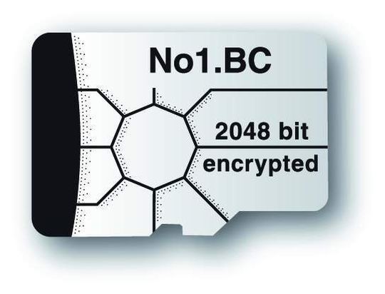 Die No.1BC-Card im Micro-SD-Format garantiert ein abhörsicheres mobiles Telefonieren. Die No.1BC-Card im Micro-SD-Format garantiert ein abhörsicheres mobiles Telefonieren.