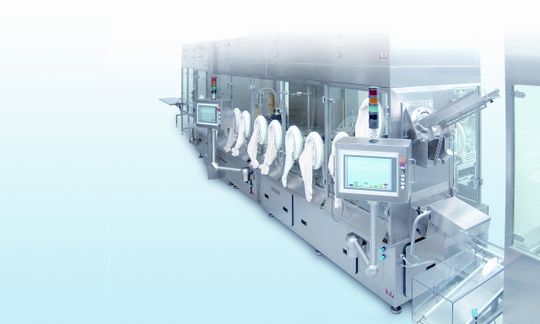 Die Inova H6-10 bietet für das Befüllen von Fertigspritzen höchste Ausbringungen bei zugleich exakten Füllgenauigkeiten. Die Inova H6-10 bietet für das Befüllen von Fertigspritzen höchste Ausbringungen bei zugleich exakten Füllgenauigkeiten.