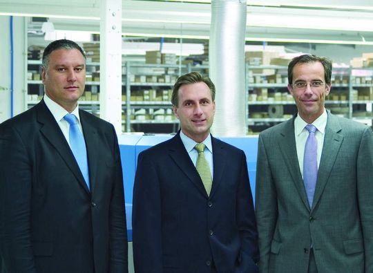 Die neue Geschäftsleitung der LACON Gruppe (v.l.n.r.): Slaheddine Laroui, Andree Metzger, Ralf Hasler Die neue Geschäftsleitung der LACON Gruppe (v.l.n.r.): Slaheddine Laroui, Andree Metzger, Ralf Hasler