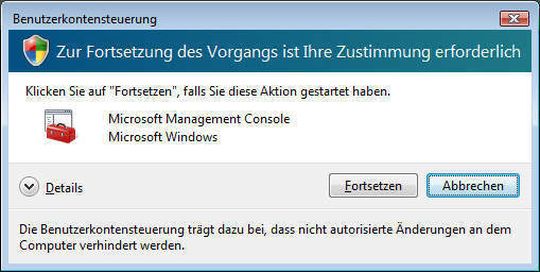 Unter Windows 7 hat Microsoft die teils schon nervigen Warnungen der Benutzerkontensteuerung reduziert. Unter Windows 7 hat Microsoft die teils schon nervigen Warnungen der Benutzerkontensteuerung reduziert.