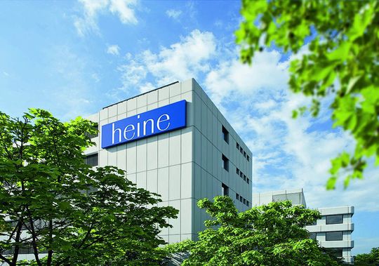 Das Firmensitz von Heine ist in Karlsruhe. Das Firmensitz von Heine ist in Karlsruhe.