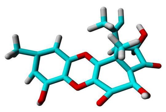 Die gegen Osteoporose wirksame Substanz F9775-A. Die gegen Osteoporose wirksame Substanz F9775-A.