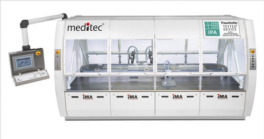 Das Produkt: Zertifizierte meditec Montagezelle. Das Produkt: Zertifizierte meditec Montagezelle.
