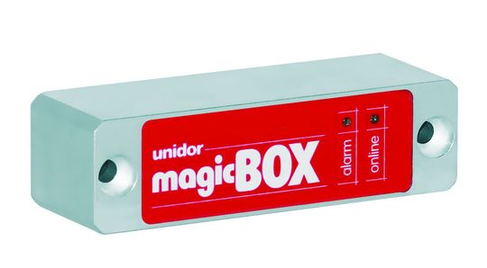 Jede „magicBOX“ verfügt über Datenspeicher, Funkeinrichtung und Batterie und ist direkt per Adresse oder per Rundruf beliebig oft aufrufbar. Jede „magicBOX“ verfügt über Datenspeicher, Funkeinrichtung und Batterie und ist direkt per Adresse oder per Rundruf beliebig oft aufrufbar.