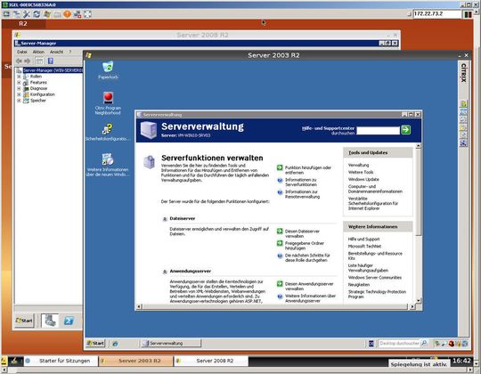 Igel One Thin Client: Zwei parallele RDP-Verbindungen unter Windows Server 2003 sowie 2008 R2 Igel One Thin Client: Zwei parallele RDP-Verbindungen unter Windows Server 2003 sowie 2008 R2