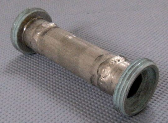 1 Formstück mit Innenbelotung (Bilder: TU Chemnitz). 1 Formstück mit Innenbelotung (Bilder: TU Chemnitz).