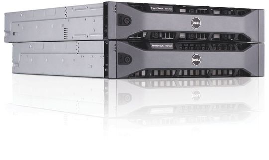 Das Dell Powervault MD1220 bietet redundante Pfade und unterstützt SSDs mit SAS-Interface. Das Dell Powervault MD1220 bietet redundante Pfade und unterstützt SSDs mit SAS-Interface.