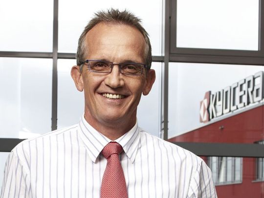 Reinhold Schlierkamp, Geschäftsführer Kyocera Mita Deutschland Reinhold Schlierkamp, Geschäftsführer Kyocera Mita Deutschland
