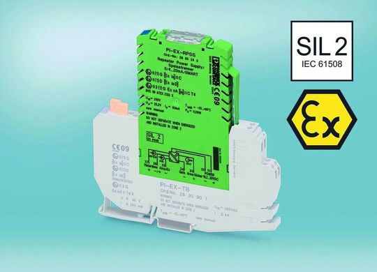 Ex-i-Trennverstärker mit SSIL und Zone 2-Zertifikat (Bild: Phoenix Contact) Ex-i-Trennverstärker mit SSIL und Zone 2-Zertifikat (Bild: Phoenix Contact)