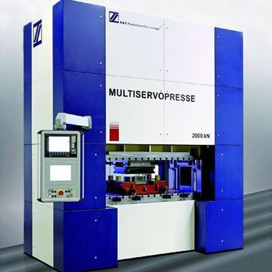 Die Servo-Spindelpresse ist variabel an die Anforderungen der Werkzeugkonstruktion und der Technik anpassbar.Bild: H&T Die Servo-Spindelpresse ist variabel an die Anforderungen der Werkzeugkonstruktion und der Technik anpassbar.Bild: H&T