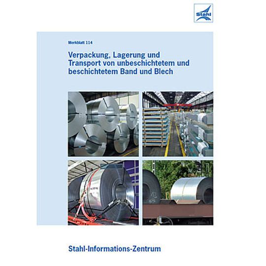 Das neue Merkblatt des Stahl-Informations-Zentrums. Das neue Merkblatt des Stahl-Informations-Zentrums.