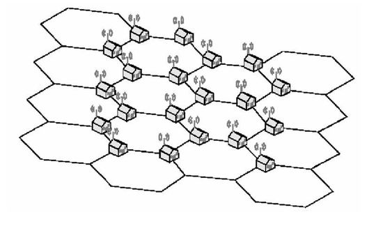 Ein Wireless Mesh-Network ist nicht auf den Standard 802.11 beschränkt; Bild: Dr. Franz-Joachim Kauffels Ein Wireless Mesh-Network ist nicht auf den Standard 802.11 beschränkt; Bild: Dr. Franz-Joachim Kauffels