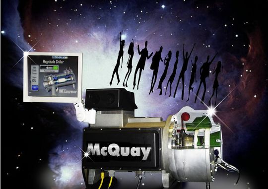 Der neue magnetgelagerte Turboverdichter der WME-Baureihe (Bild: Kältetechnik Aircool)