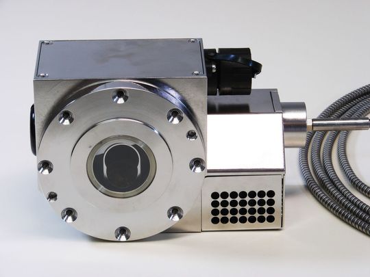 Der PSSH-B01-Kontaktmesskopf eignet sich zur Messung schüttbarer Güter. (Bild: Polytec) Der PSSH-B01-Kontaktmesskopf eignet sich zur Messung schüttbarer Güter. (Bild: Polytec)