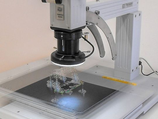 SAOI (Semiautomatische Inspektion) ist die Lösung für die Inspektion von Kleinserien bis mittlere Losgrößen, für die die manuelle optische Inspektion zu umständlich und AOI zu aufwändig ist SAOI (Semiautomatische Inspektion) ist die Lösung für die Inspektion von Kleinserien bis mittlere Losgrößen, für die die manuelle optische Inspektion zu umständlich und AOI zu aufwändig ist