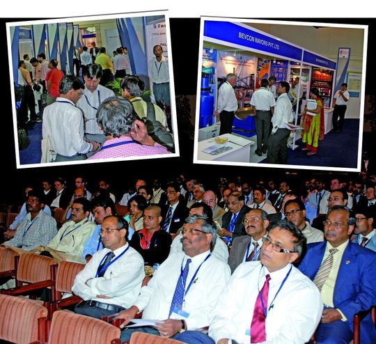 Knapp 800 Kongress- und Messeteilnehmer informierten sich in Mumbai über Transport, Förderung und Lagerung von Schüttgütern, Simulationsmethoden, Kraftwerks- sowie Umweltfragen. (Bild: Bulk Solids Handling)